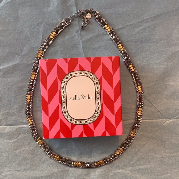 Stella & Dot NWOT Tri-Colored Necklace - Picture 1 of 12